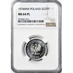 R-, 1 złoty 1974 PROOFLIKE