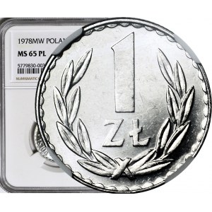 R-, 1 złoty 1978 PROOFLIKE
