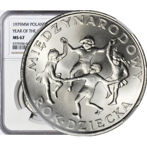 20 złotych 1979, Rok dziecka, menniczy