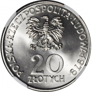 20 złotych 1979, Rok dziecka, menniczy