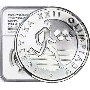 20 złotych 1980, Igrzyska XXII olimpiady, lustrzane