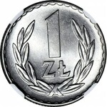 1 złoty 1966, mennicze