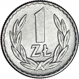 1 złoty 1966, mennicze