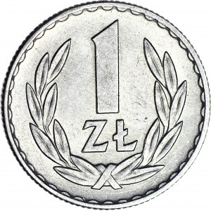 1 złoty 1969, mennicze