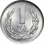 1 złoty 1971, mennicze