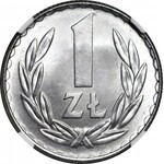 1 złoty 1978, bez znaku, mennicze