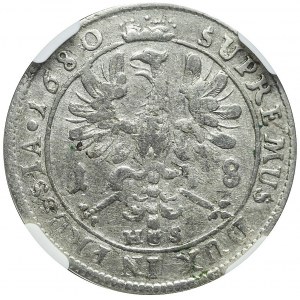 Niemcy, Brandenburgia-Prusy, Fryderyk Wilhelm, Ort 1680, Królewiec