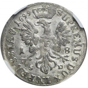 Niemcy, Brandenburgia-Prusy, Fryderyk III, Ort 1699, Królewiec, piękny