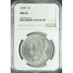 Stany Zjednoczone Ameryki (USA), 1 dolar 1898, Filadelfia, typ Morgan