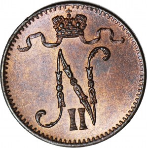 Finlandia, Okupacja rosyjska, Mikołaj II, 1 Pennia 1906