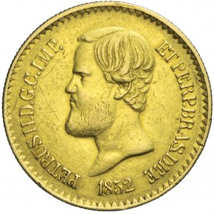 Brazylia, Piotr II, 20 000 reali 1852