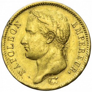 Francja, Napoleon Bonaparte, 40 franków 1811, Paryż
