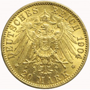 Niemcy, Prusy, Wilhelm II, 20 marek 1905, Berlin