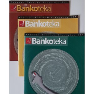 3 szt. Bankoteka 2011, numery 1,2,3