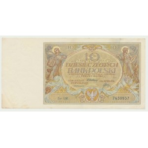 10 złotych 1929, seria GX