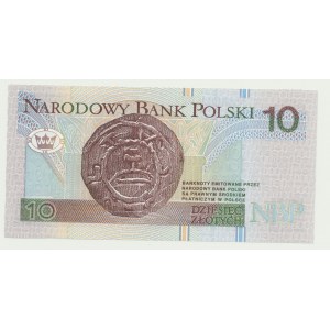 10 złotych 1994, druk TDLR Londyn, AA 0037648