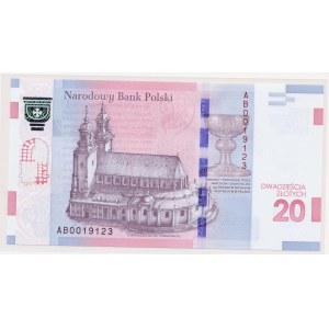 20 złotych 2015, 1050 Rocznica Chrztu Polski, AB0019123
