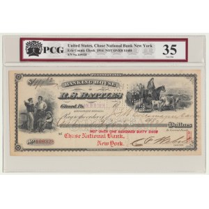 USA, Pennsylvania, 160 dolarów 1914, Chase National Bank New York