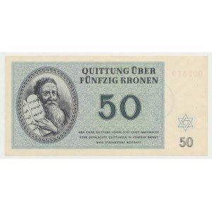 Getto Teresin w Czechach, 50 koron 1943, F002870