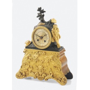 Zegar kominkowy z figurką Napoleona