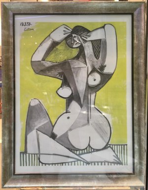 Pablo Picasso, „Nu accroupie”