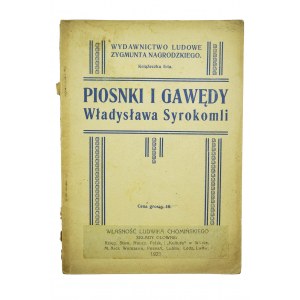[SYROKOMLA] - Piosnki i gawędy Władysława Syrokomli, Wilno 1908r.