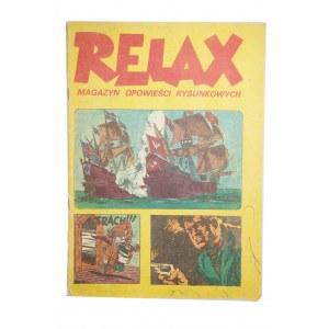 RELAX Magazyn opowieści rysunkowych Zeszyt 4 (17), wydanie I, 1978r.