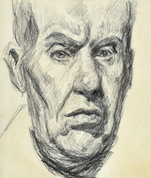 Stanisław Kamocki (1875-1944), Autoportret - głowa artysty