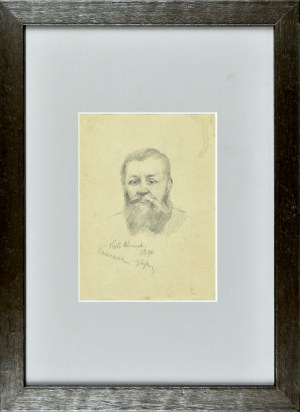 Tadeusz Rybkowski (1848-1926), Portret Kuncewicza, 1896