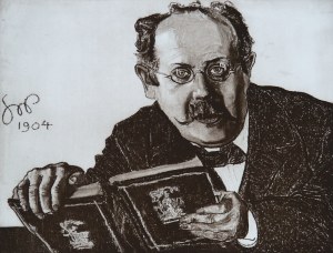 Stanisław Wyspiański (1869-1907), Portret Prof. Dr. Leona Sternbacha