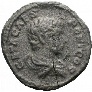 Roman Empire, Geta, Denarius limesfalsum