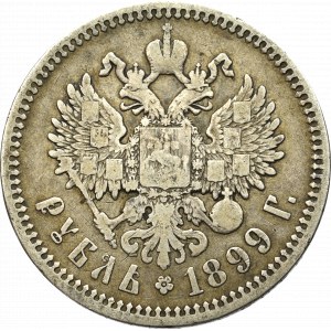 Rosja, Mikołaj II, Rubel 1899 FZ