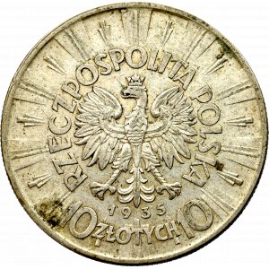 II Republic of Poland, 10 zloty 1936 Pilsudski