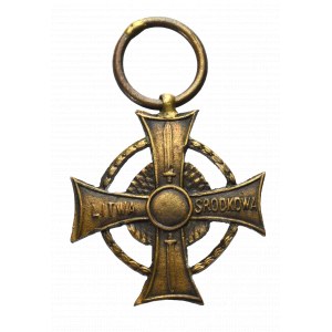 II RP, Miniatura Krzyża Zasługi Wojsk Litwy Środkowej