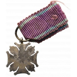 II Republic of Poland, Miniature of silver cross for diligence