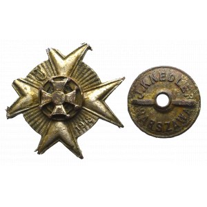 II RP, Miniatura odznaki 14 Pułku Ułanów Jazłowieckich Knedler