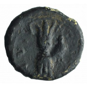 Sycylia, Syrakuzy, Timoleon i trzecia demokracja, Hemilitron brązowy 344-317 p.n.e