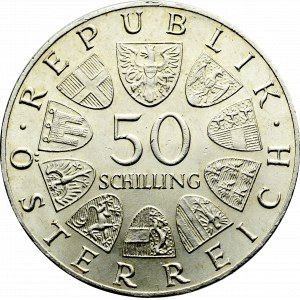 Austria, 50 schilling 1966 - 150 years of the National Bank