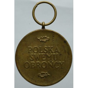 PSZnZ, Medal wojska (Polska swemu obrońcy) - wersja mała (34,5 mm)