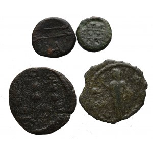 Lot of 4 ancient coins