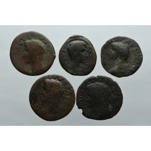 Roman Empire, Lot of 5 bronzes