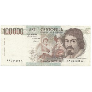 Wlochy, 100.000 lirów 1983