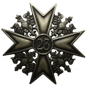 II Republic of Poland, badge of the 23 cavalry regiment