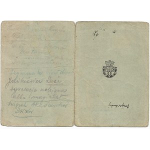 II RP, Świadectwo Państwowej Odznaki Sportowej Klasy III po raz 3 Lwówka 1936