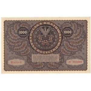 II RP, 1.000 polish mark 1919 III ser. G