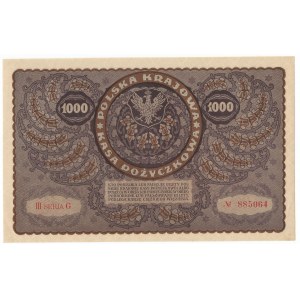 II RP, 1.000 polish mark 1919 III ser. G