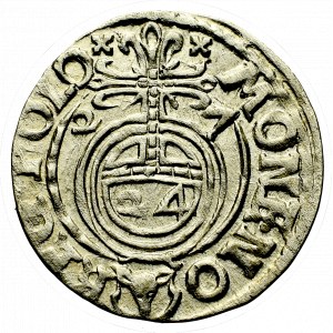 Zygmunt III Waza, Półtorak 1627, Bydgoszcz - Półkozic w tarczy polskiej 24