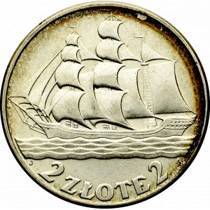 II Republic of Poland, 2 zloty 1936 Ship