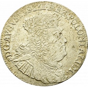 Germany, Saxony, Friedrich August II, 6 groschen 1755, Leipzig