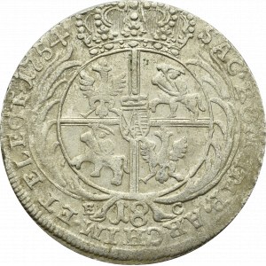 Germany, Saxony, Friedrich August II, 18 groschen 1754, Leipzig